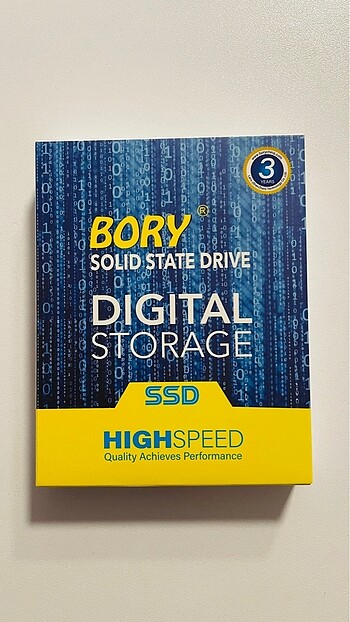 Bory 512 Gb SSD Disk Sata3 550/500 Mbs