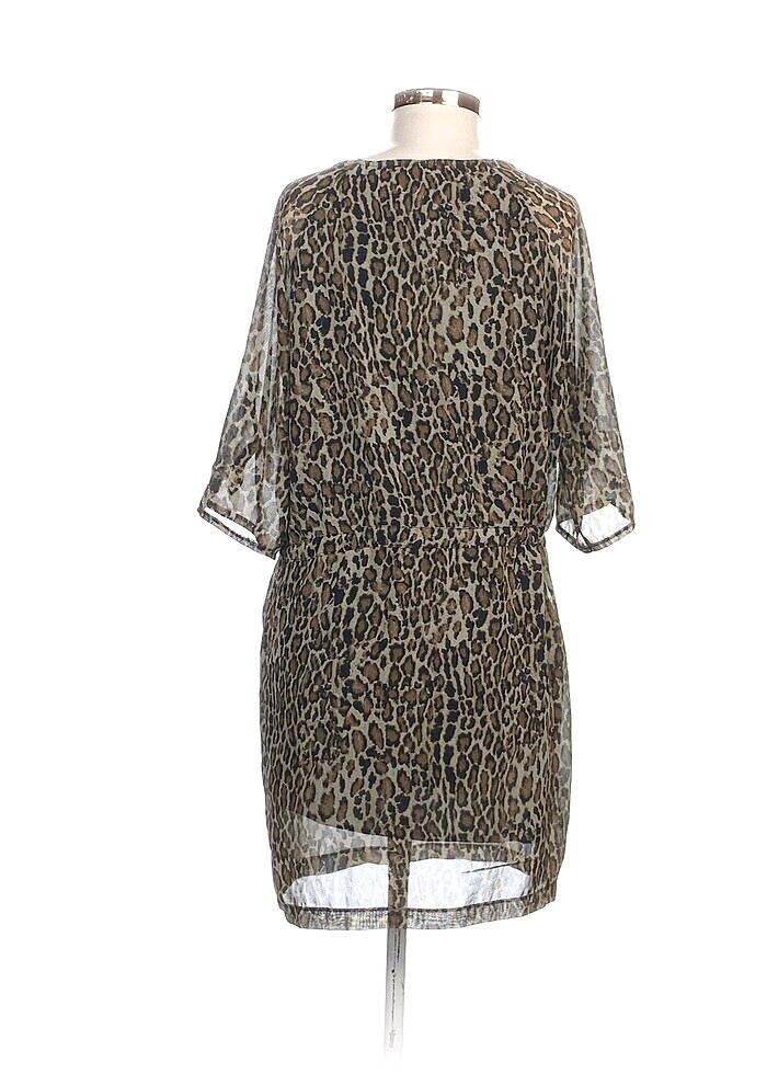 Batik Kısa Elbise %70 İndirimli. - Görsel 3