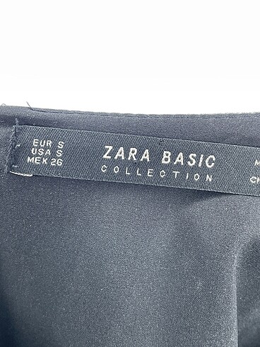 s Beden gri Renk Zara Kısa Elbise %70 İndirimli.