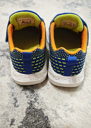 26 Beden mavi Renk Skechers Erkek Çocuk Renkli Spor Ayakkabı