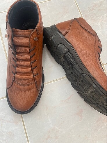 Gön deri erkek bot hiç giyilmedi 44 numara - Görsel 2