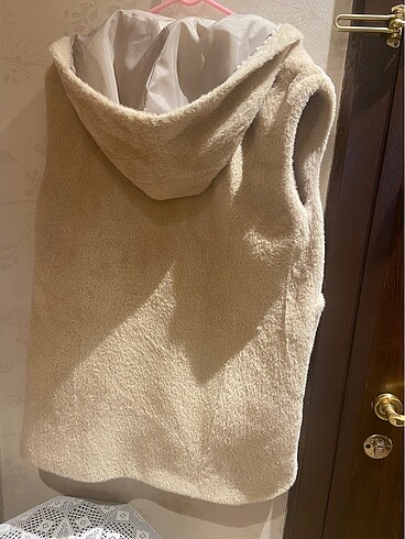 Kadın peluş yelek - Görsel 2