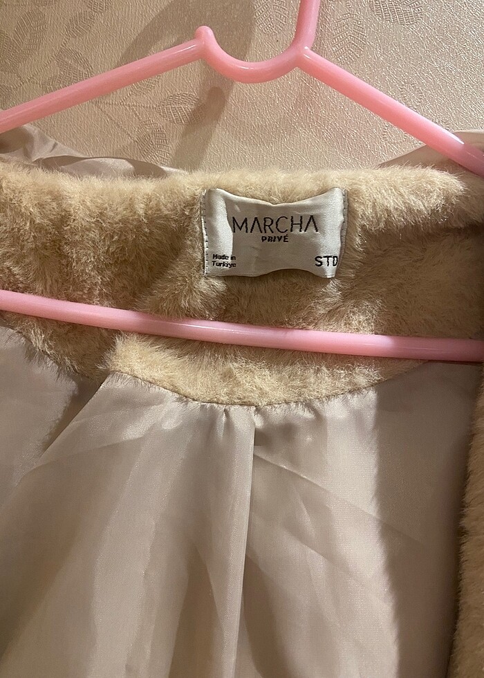 Kadın peluş yelek - Görsel 3