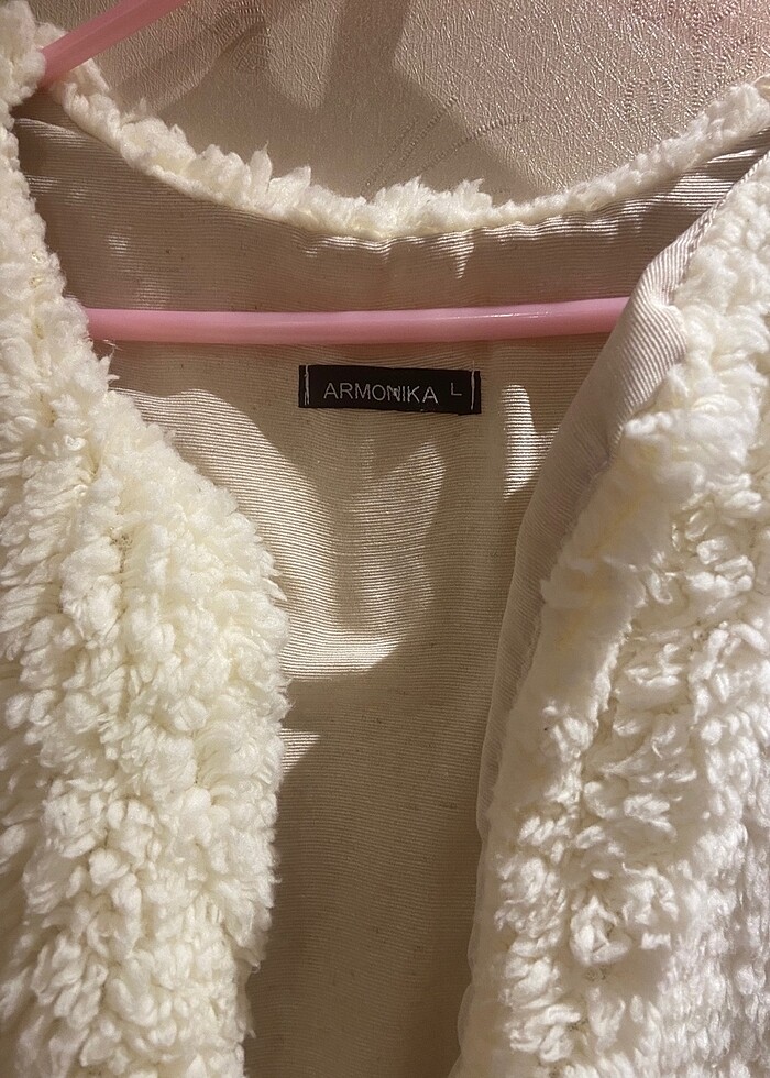 Kadın teddy yelek - Görsel 2