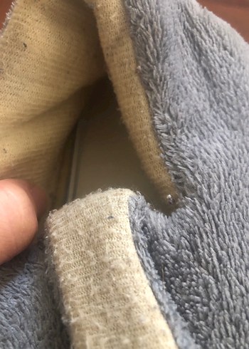 Çocuk Gri Nakışlı Sıcak Pandüf - Görsel 5