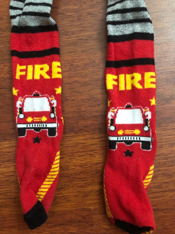 İtfaiyeci konsepti külotlu çorap - Görsel 2