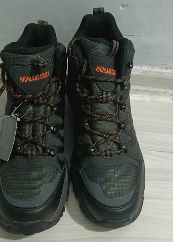 Siyah Erkek Outdoor Street Style Bot - Görsel 2