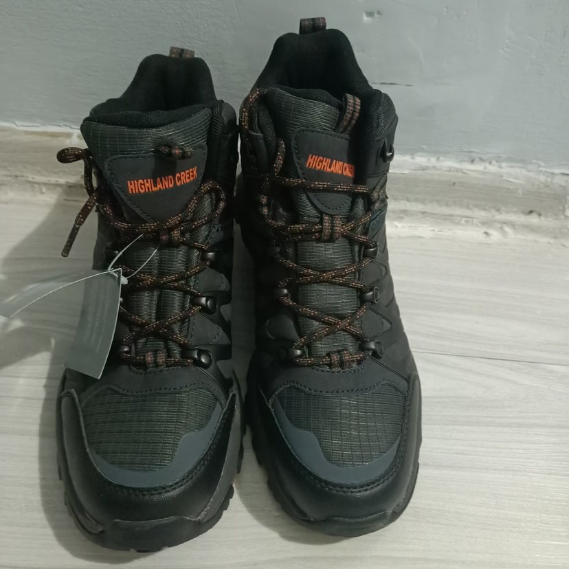 Siyah Erkek Outdoor Street Style Bot - Görsel 2