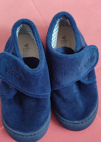 Erkek Çocuk Mavi Sıcak Ev Terliği - Görsel 3