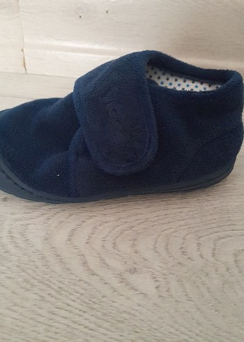 Erkek Çocuk Mavi Sıcak Ev Terliği - Görsel 7