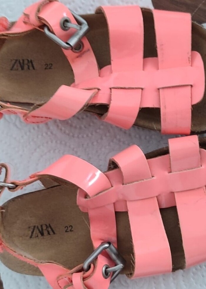 Zara çocuk sandalet - Görsel 4