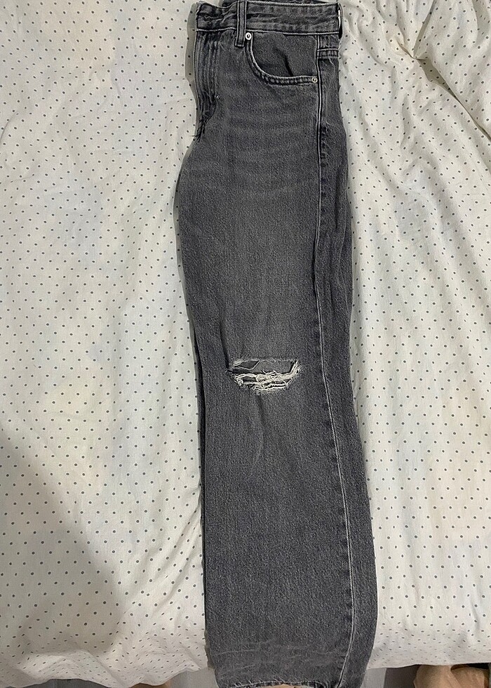 Pull&bear gri jean - Görsel 3