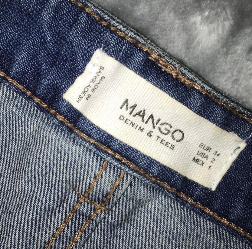 Mango Kot Şort - Görsel 3