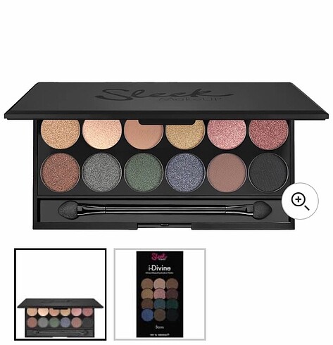 Sleek i-Divine storm palette