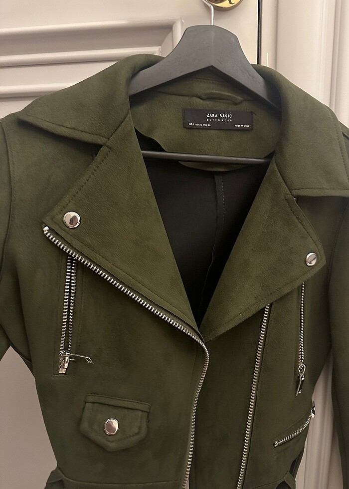 Zara Süet Ceket - Görsel 3