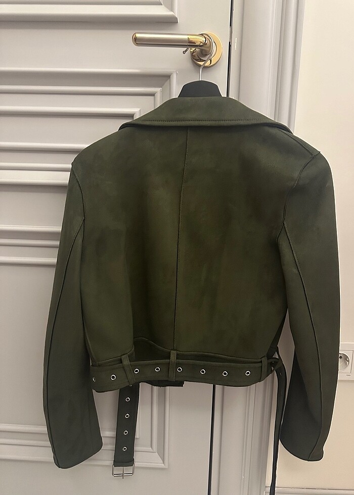 Zara Süet Ceket - Görsel 4