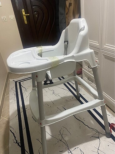 Beden beyaz Renk Bebek mama sandalyesi