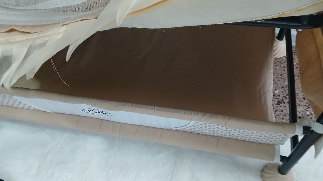 Ciciko Beyaz Bej Sepetli Beşik - Görsel 4