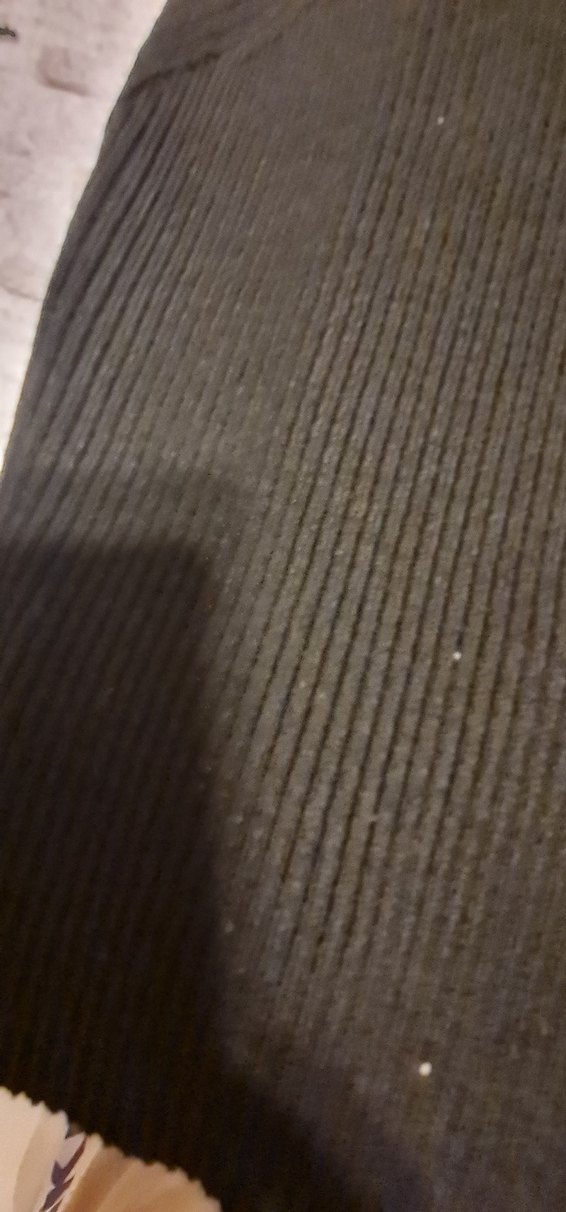 Siyah V Yakalı İnce Triko Kadın Kazak - Görsel 3