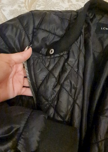 Siyah Kadın Biker Ceket - Görsel 7