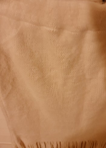 Örgü Beyaz Pamuklu Kadın Kazak - Görsel 5