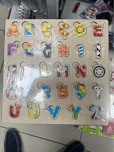 Ahşap alfabe