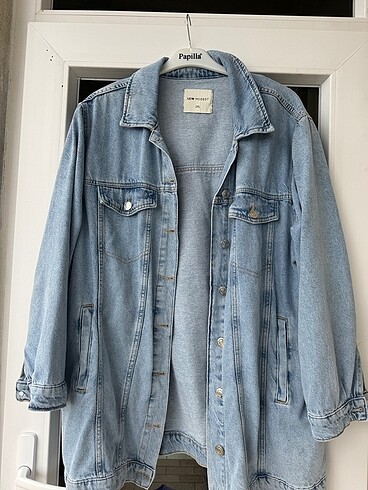 LC Waikiki LCW mavi kot ceket 44 beden
