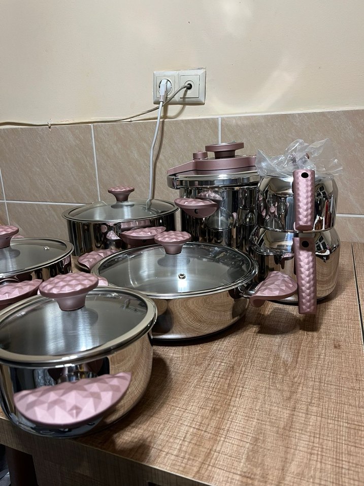 Schafer 13 Parça Çelik Çeyiz Seti - Görsel 4