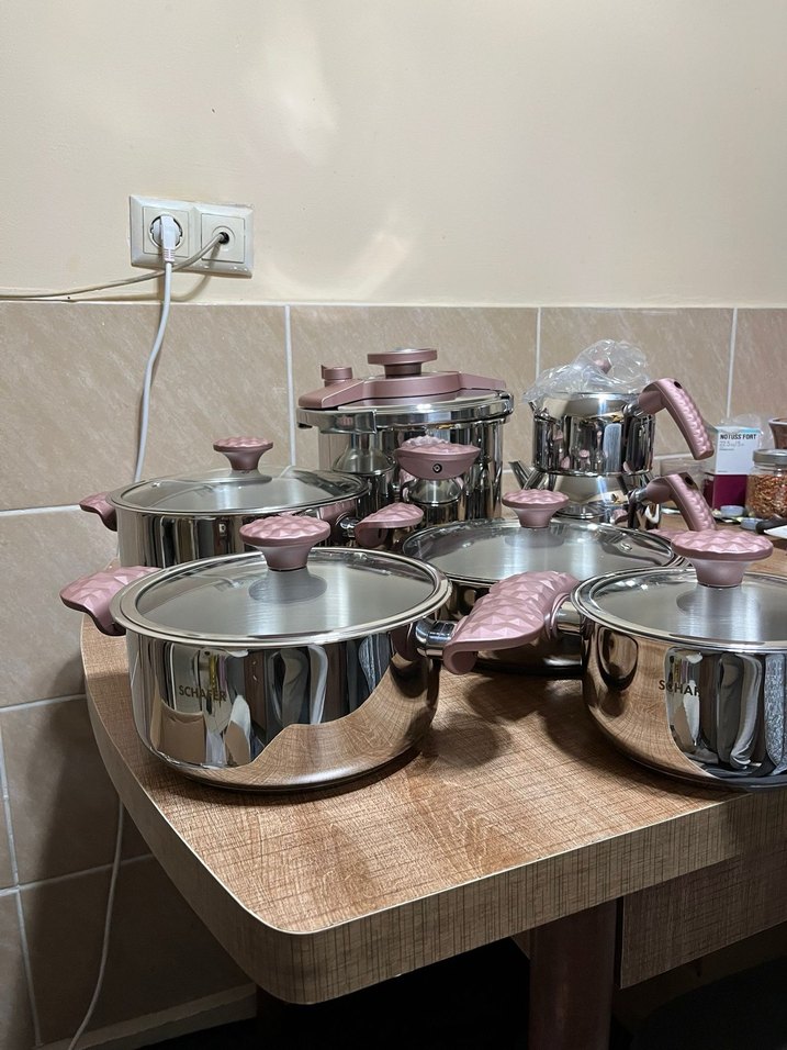 Schafer 13 Parça Çelik Çeyiz Seti - Görsel 3