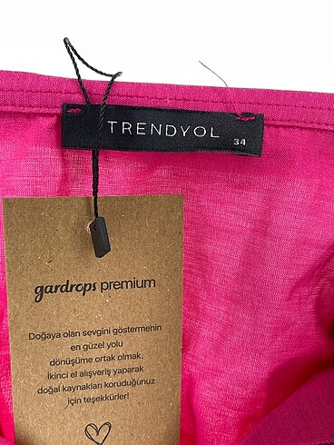 34 Beden pembe Renk Trendyol & Milla Gömlek %70 İndirimli.