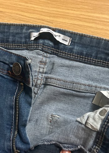 Lacivert Kadın Normal Boy Skinny Denim Pantolon - Görsel 2