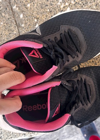 Pembe Siyah Spor Ayakkabı Kadın Sneakers - Görsel 3