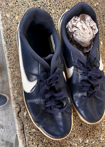 Erkek Mavi Gri Spor Ayakkabı Bağı - Görsel 2