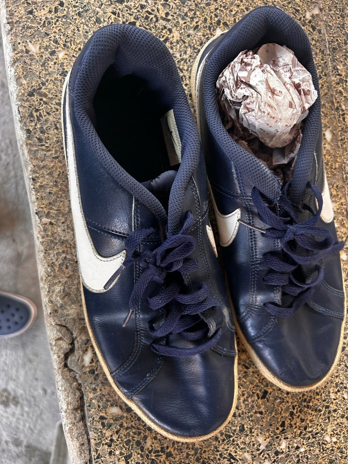 Erkek Mavi Gri Spor Ayakkabı Bağı - Görsel 2