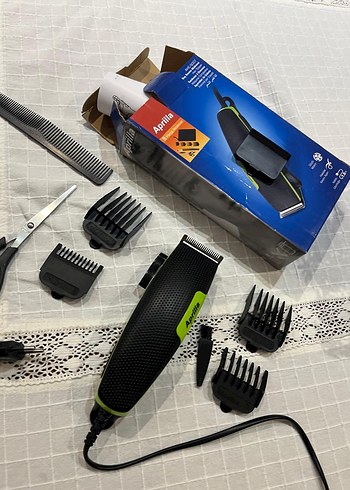 Aprilla Siyah Gri Saç Kesme Makinesi - Görsel 2