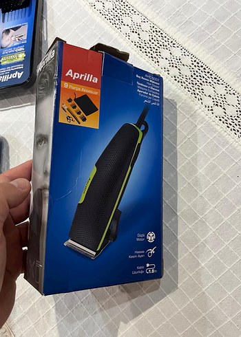Aprilla Siyah Gri Saç Kesme Makinesi - Görsel 3