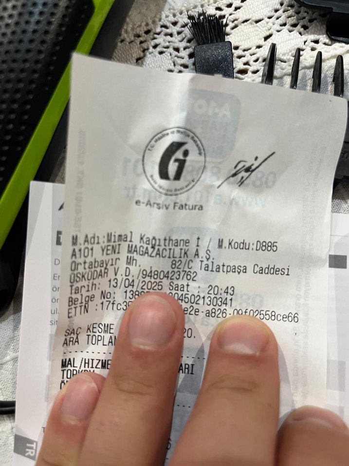 Aprilla Siyah Gri Saç Kesme Makinesi - Görsel 4