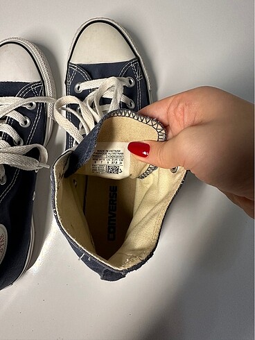 37,5 Beden lacivert Renk Converse Chuck Tylor