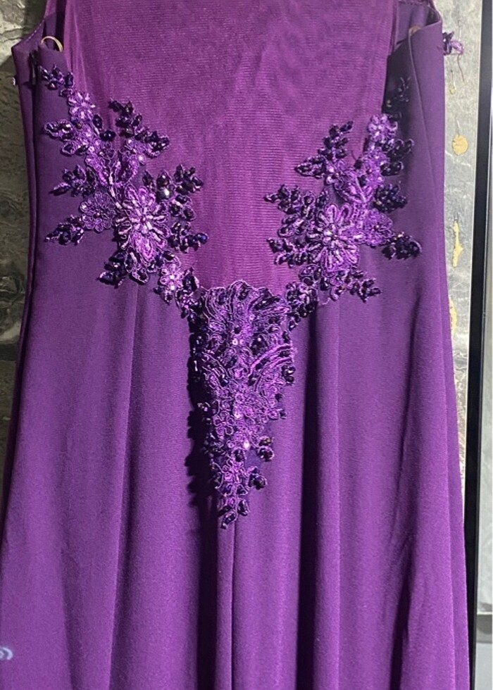 Mor abiye - Görsel 4