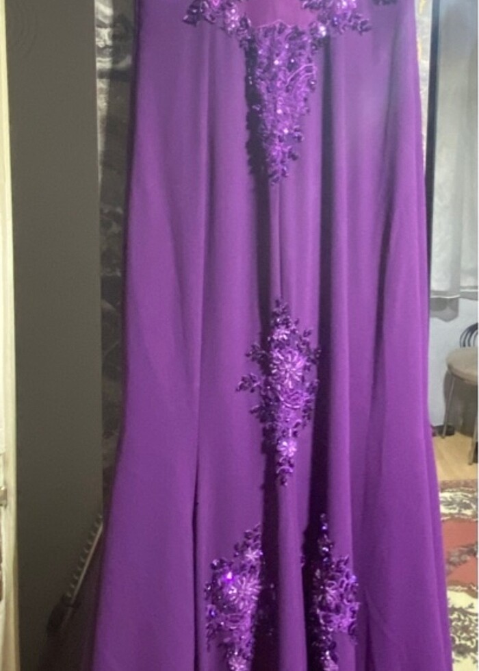 Mor abiye - Görsel 5