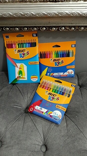 Bic boya kalemi seti