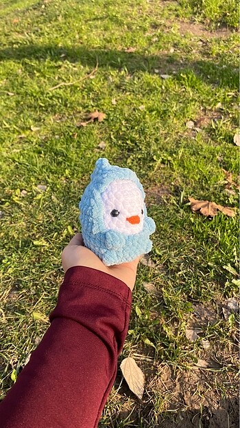 Diğer Dinozor Kostümlü Ördek Amigurumi