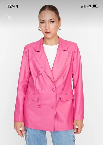 Deri blazer