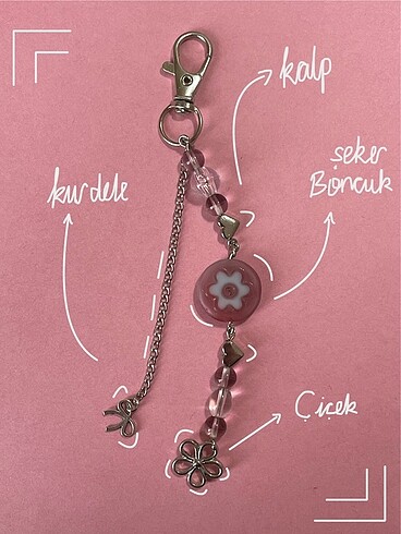 Candy Anahtarlık Keychain