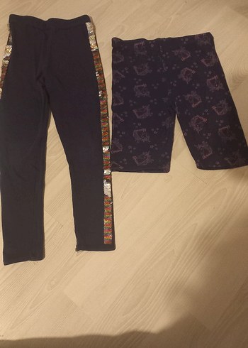 Lacivert 2 adet tayt - Görsel 2