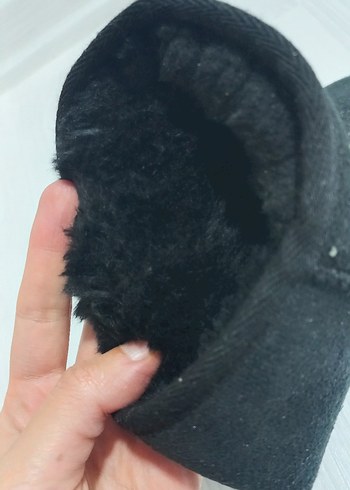 Siyah Süet Tüylü Kadın Bot - Görsel 4