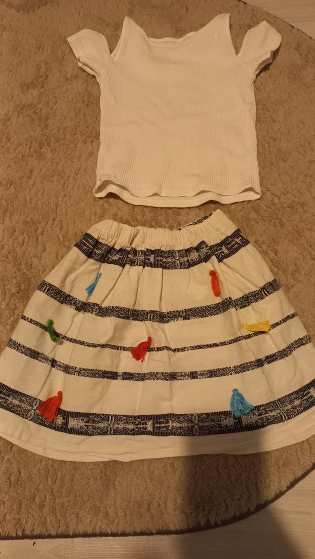 Koton etek-tshirt takım - Görsel 2