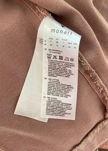 Pembe Nakışlı Düğmeli Denim kot Ceket - Görsel 11