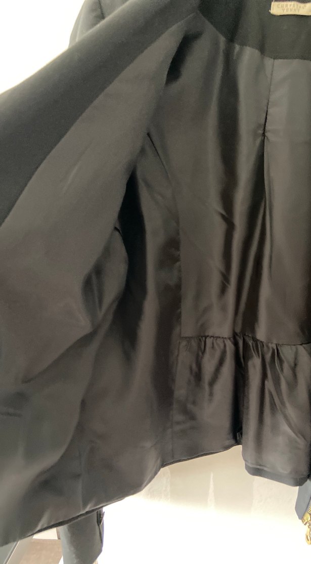 Siyah Kısa Kesim Kadın Blazer Ceket - Görsel 3