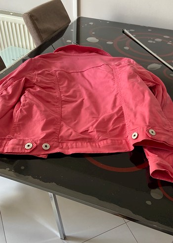 Denim kot ceket - Görsel 6